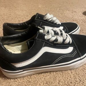Vans Black and white old skool Low-Top Shoes